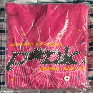 Sp5der P*nk Hoodie ‘Pink’